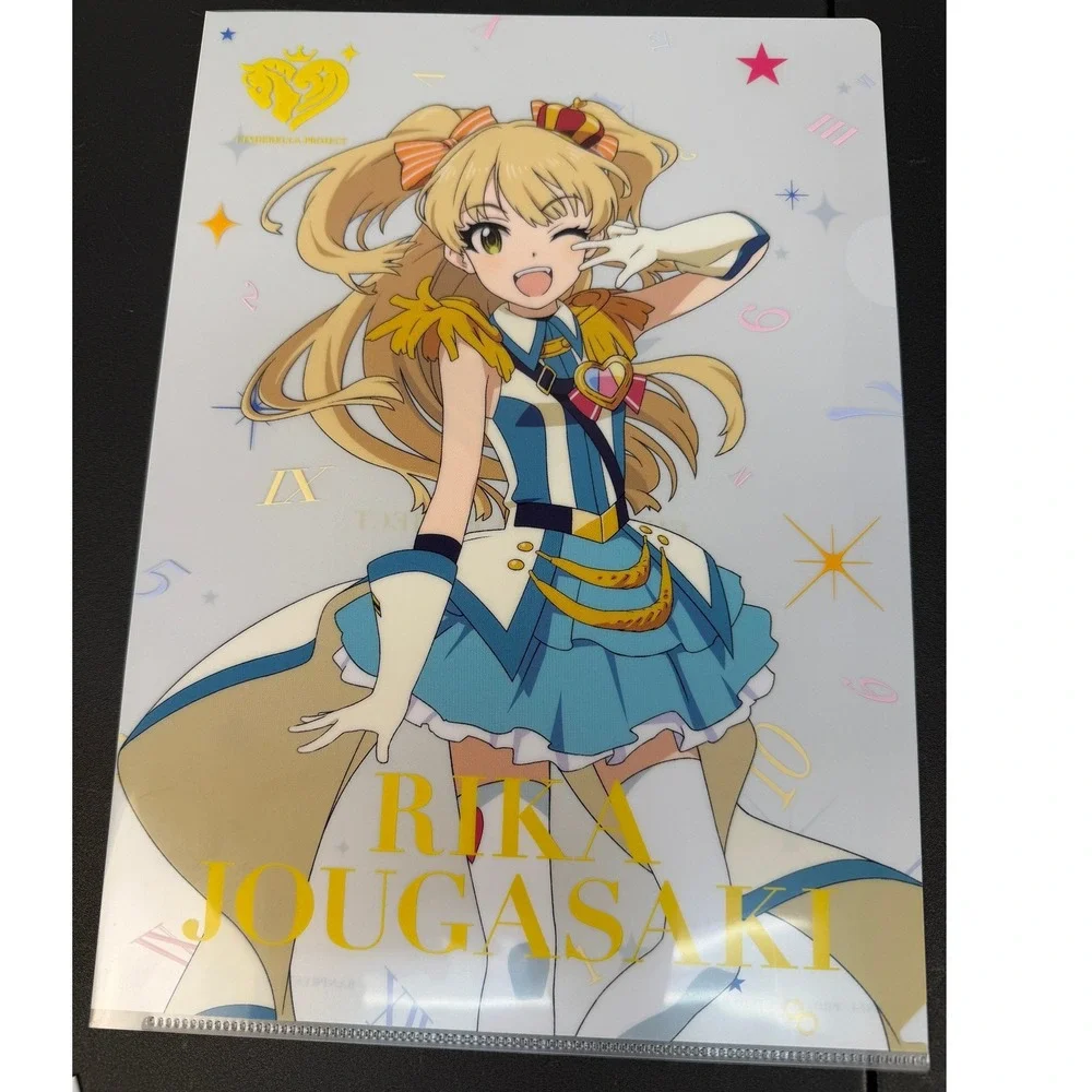 The‎ Idolmaster Cinderella Girls Clear File Folder Lot 3 Miria Akagi Rika Japan